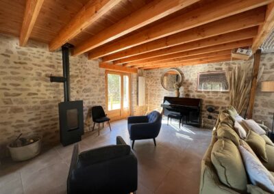 Gîte 8 personnes - Salon